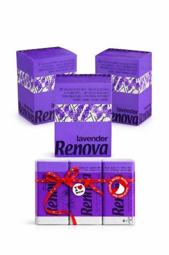3x Chusteczki odświeżające Renova o zapachu lawendy 20 szt +gratis.jpg