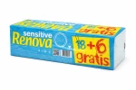 Chusteczki higieniczne Renova Białe 18 + 6 paczek