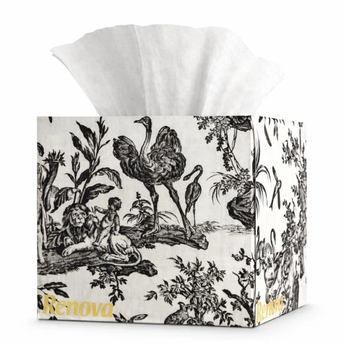 Chusteczki wyciągane do twarzy zwierzęta 50 szt