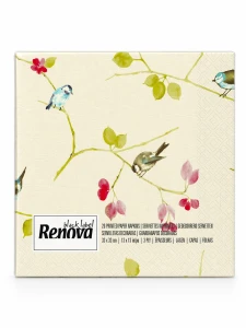 Serwetki Renova Bird Painting 33x33cm 20szt