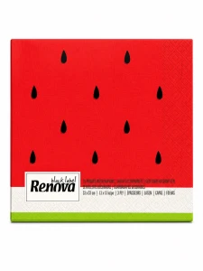 Serwetki stołowe Renova Arbuz 33x33 cm 20szt