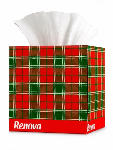 Chusteczki wyciągane do twarzy Obrus świąteczny 50 szt