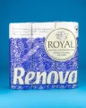 Papier toaletowy Renova Royal biały 4-Warstwy 140 Listków 9 Rolek