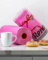 Renova Red Label Rosa – różowy ręcznik papierowy w rolce do kuchni i dekoracji stołu