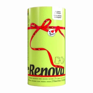 Ręcznik Kuchenny Papierowy Renova Zielony Compact 27.4 m 2-Warstwowy 120 Arkuszy