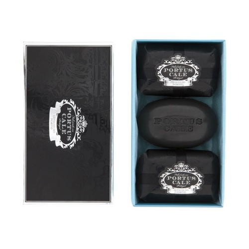 Mydła w kostce Castelbel Black Edition 3szt