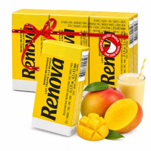 Chusteczki higieniczne Renova Mango Milkshake 3-warstwowe 6×9 szt.