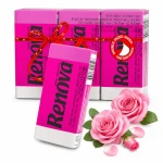 Chusteczki higieniczne Renova Rose 3-warstwowe 6×9 szt.