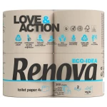 Papier toaletowy Renova Love&Action 4szt