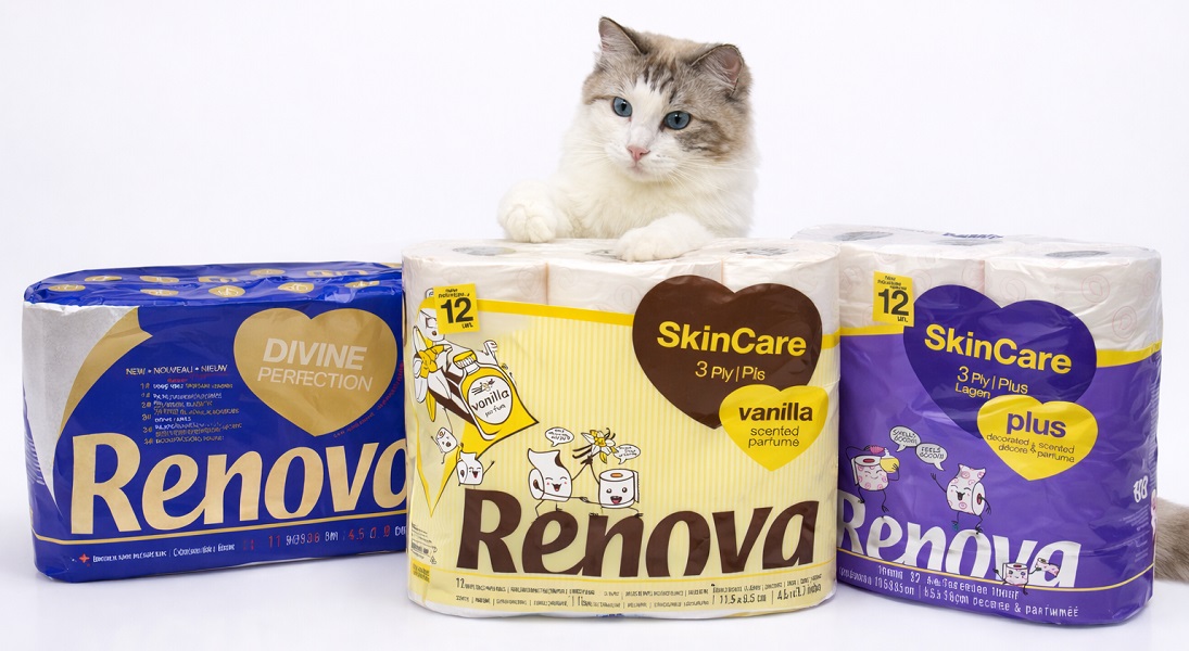 Papier toaletowy dla wrażliwej skóry – Renova Skin Care